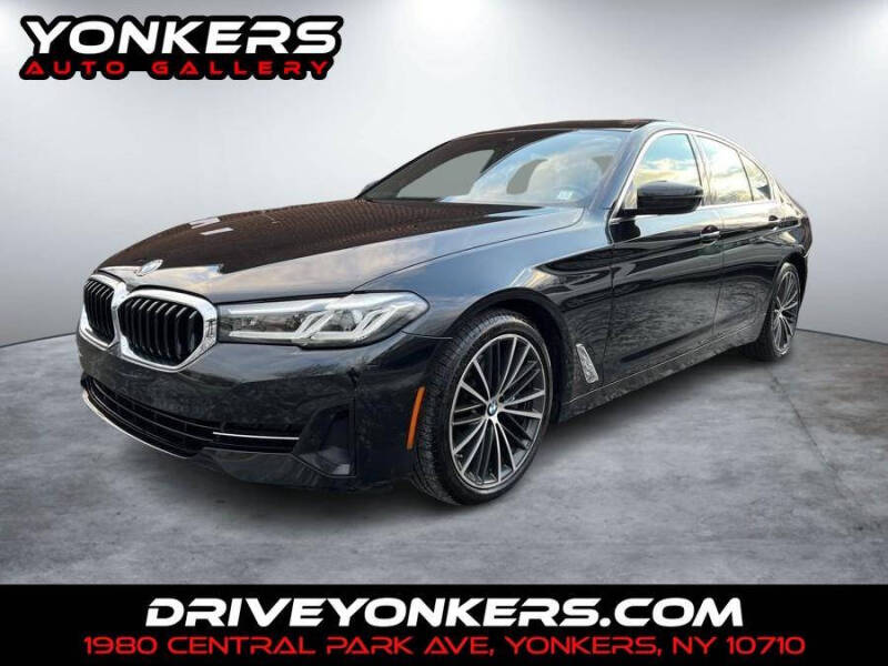 2022 BMW 5 Series for sale at SILVERLINE AUTO GROUP in Queens NY