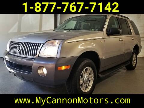 2005 Mercury Mountaineer for sale at Cannon Motors in Silverdale PA