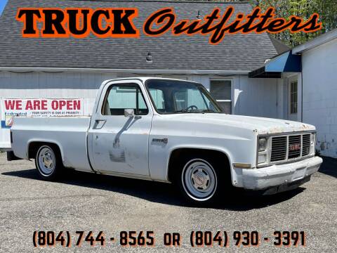 1987 GMC R/V 1500 Series for sale at BRIAN ALLEN'S TRUCK OUTFITTERS in Midlothian VA