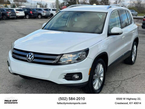 2012 Volkswagen Tiguan for sale at Falls City Motorsports in Crestwood KY