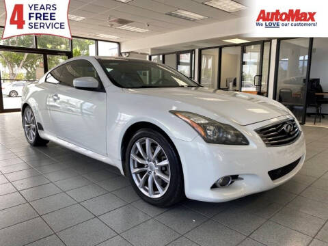 2011 Infiniti G37 Coupe for sale at Auto Max in Hollywood FL
