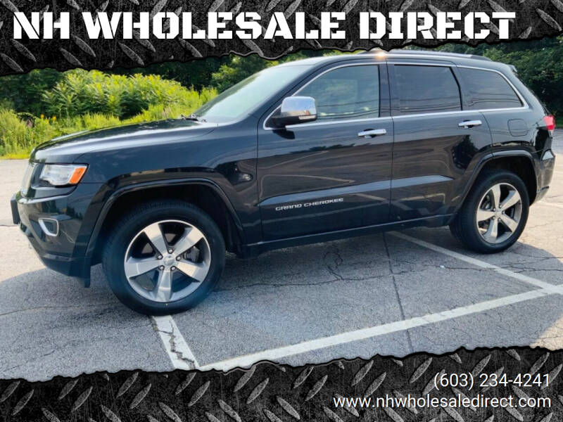 2015 Jeep Grand Cherokee for sale at NH WHOLESALE DIRECT in Derry NH