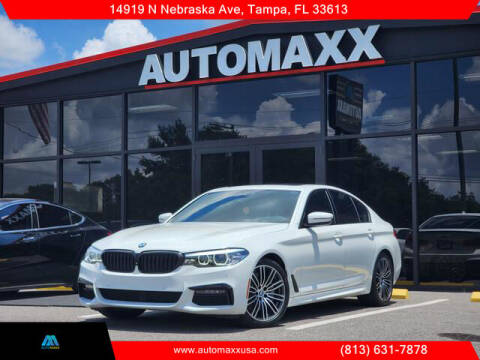 2019 BMW 5 Series for sale at Automaxx in Tampa FL