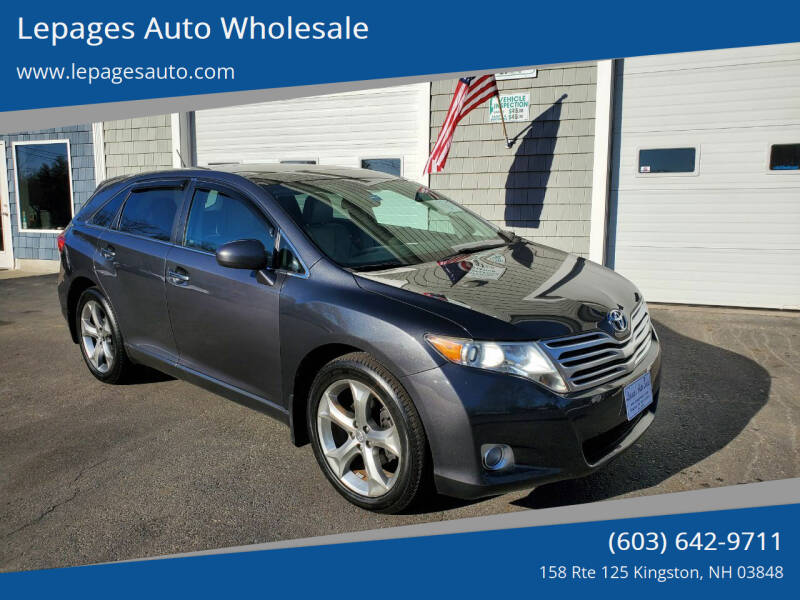 2010 Toyota Venza for sale at Lepages Auto Wholesale in Kingston NH