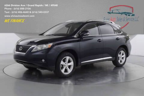 2010 Lexus RX 350 for sale at Elvis Auto Sales LLC in Grand Rapids MI