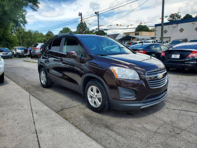 2015 Chevrolet Trax for sale at DAGO'S AUTO SALES LLC in Dalton, GA