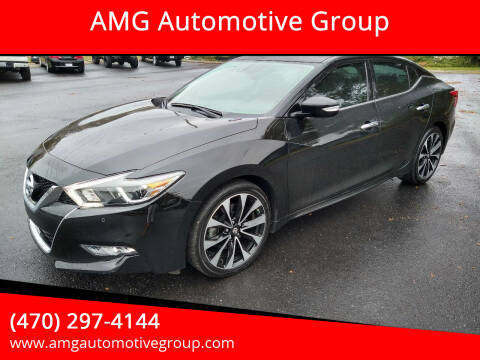 2018 Nissan Maxima for sale at AMG Automotive Group in Cumming GA