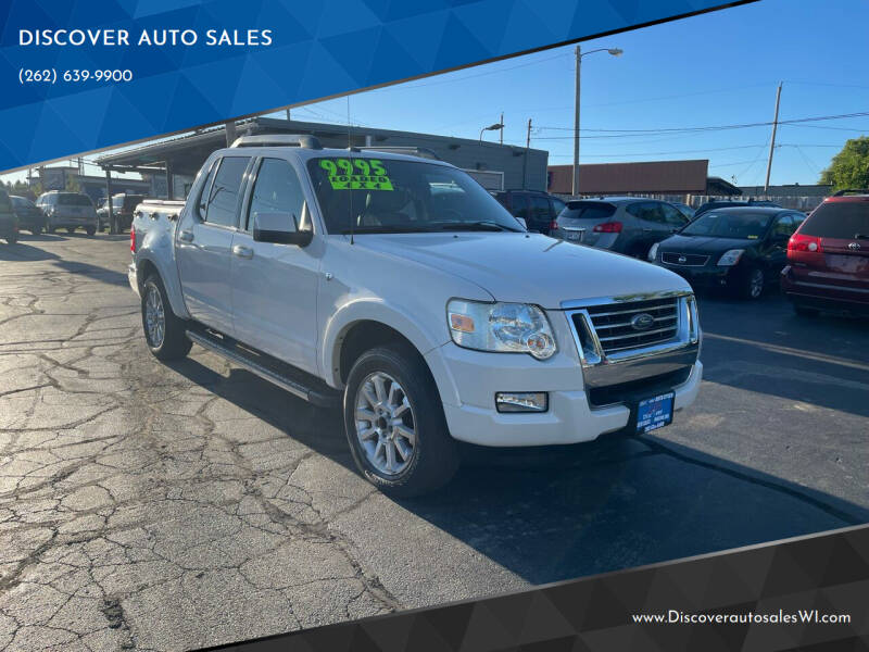 2008 Ford Explorer Sport Trac for sale at DISCOVER AUTO SALES in Racine WI