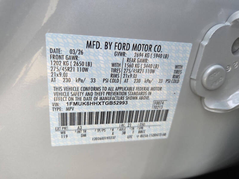 2026 Ford Explorer Platinum