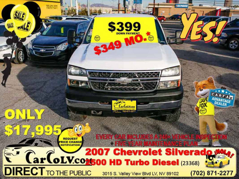2007 Chevrolet Silverado 2500HD Classic for sale at The Car Company in Las Vegas NV