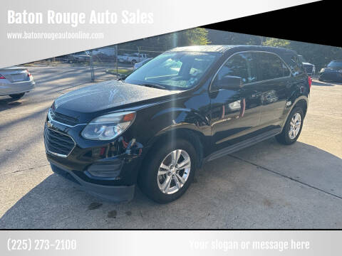 2017 Chevrolet Equinox for sale at Baton Rouge Auto Sales in Baton Rouge LA