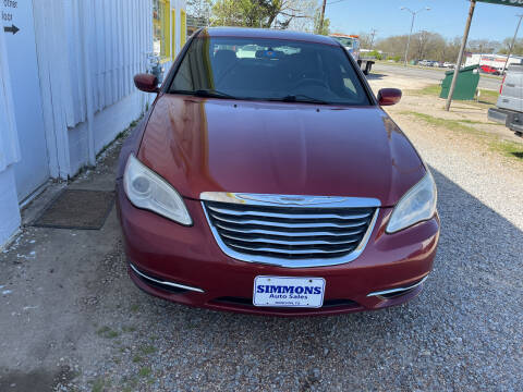 2011 Chrysler 200 for sale at Simmons Auto Sales in Denison TX