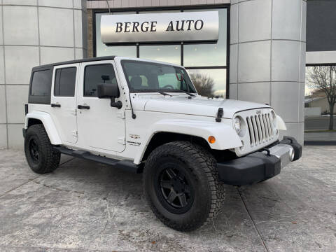 2018 Jeep Wrangler JK Unlimited for sale at Berge Auto in Orem UT