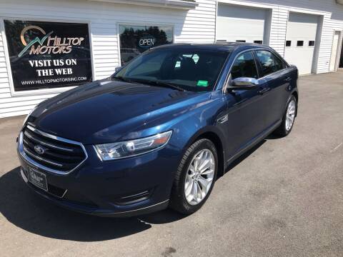 2017 Ford Taurus for sale at HILLTOP MOTORS INC in Caribou ME