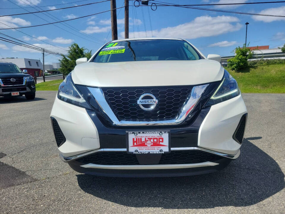 2021 Nissan Murano for sale at HILLTOP NISSAN in East Hanover, NJ