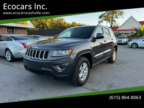 2016 Jeep Grand Cherokee for sale at Ecocars Inc. in Nashville TN