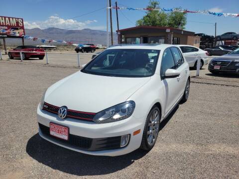 2013 Volkswagen GTI for sale at Bickham Used Cars in Alamogordo NM