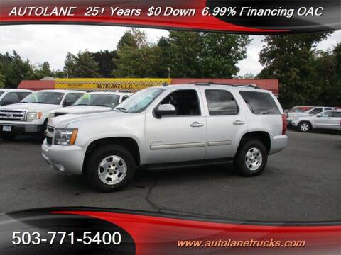 2013 Chevrolet Tahoe for sale at AUTOLANE in Portland OR
