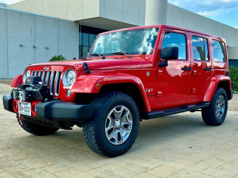 2017 Jeep Wrangler Unlimited for sale at Fast Lane Direct in Lufkin TX