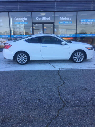 2008 Honda Accord for sale at Georgia Certified Motors in Stockbridge GA