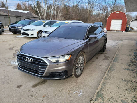 2019 Audi A8 L for sale at Clare Auto Sales, Inc. in Clare MI