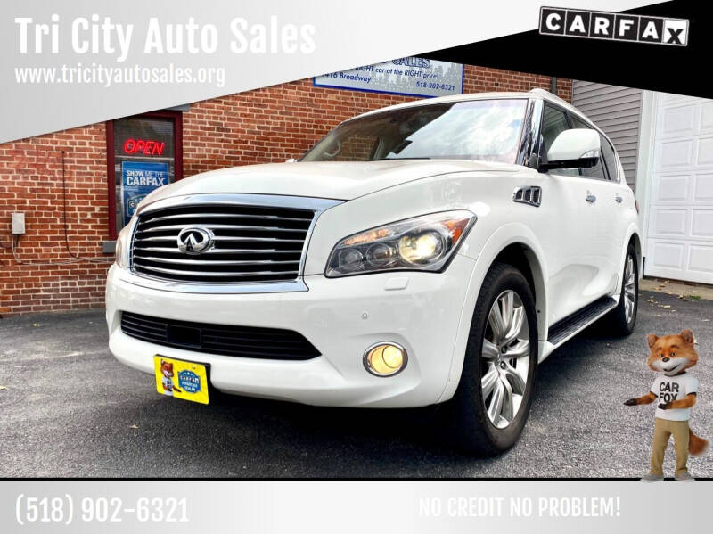 2012 Infiniti QX56 for sale at Tri City Auto Sales in Schenectady NY