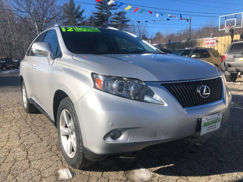 2012 Lexus RX 350 for sale at Roland's Motor Sales in Alfred ME