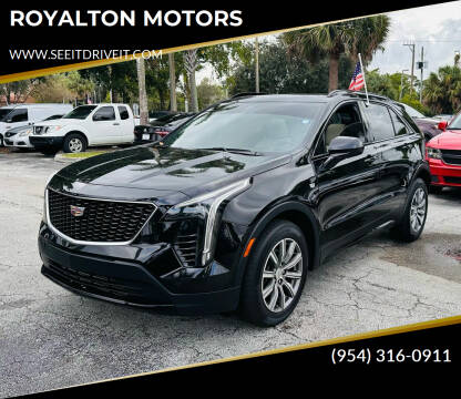 2019 Cadillac XT4 for sale at ROYALTON MOTORS in Plantation FL