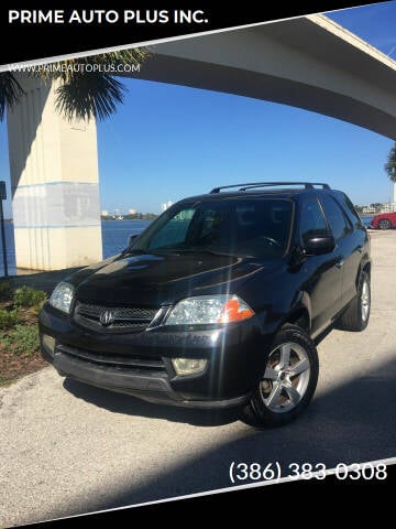 2003 Acura MDX for sale at PRIME AUTO PLUS INC. in Daytona Beach FL