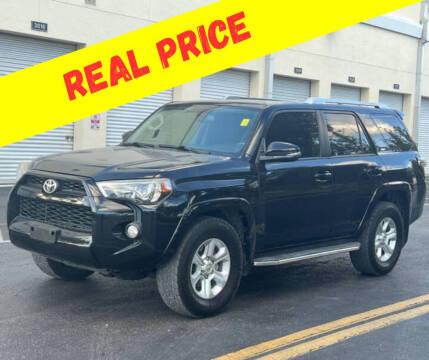 2017 Toyota 4Runner for sale at IRON CARS in Hollywood FL