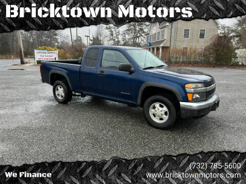 2004 Chevrolet Colorado for sale at Bricktown Motors in Brick NJ