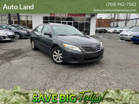 2011 Toyota Camry for sale at Auto Land in Manassas VA