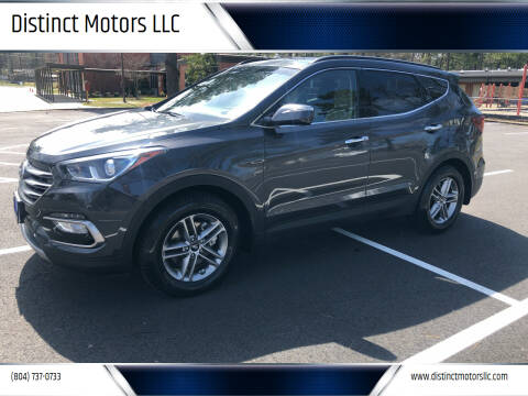 2017 Hyundai Santa Fe Sport for sale at Distinct Motors LLC in Mechanicsville VA