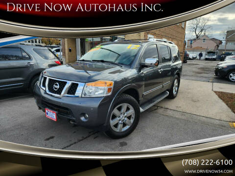 2012 Nissan Armada for sale at Drive Now Autohaus Inc. in Cicero IL