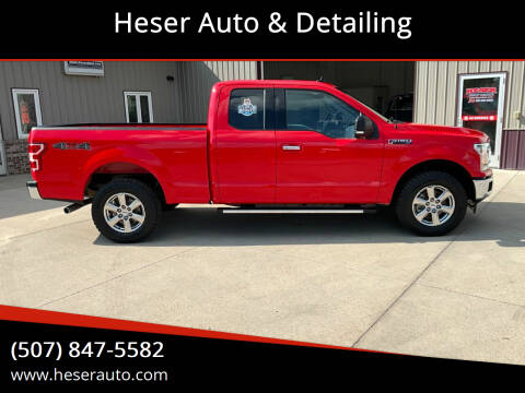 2019 Ford F-150 for sale at Heser Auto & Detailing in Jackson MN