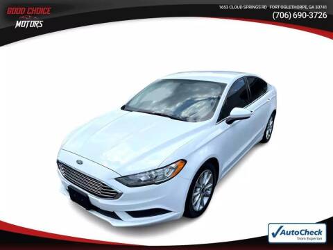 2017 Ford Fusion for sale at Good Choice Motors in Fort Oglethorpe GA