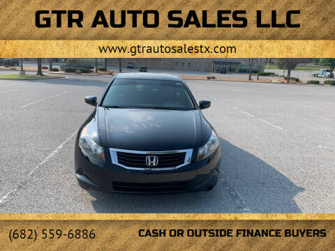 2010 Honda Accord for sale at GTR Auto Sales LLC in Haltom City TX