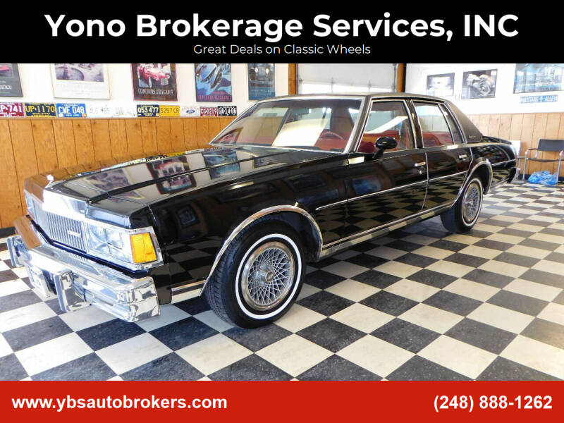 1977 Chevrolet Caprice for sale at Yono Brokerage Services, INC in Farmington MI