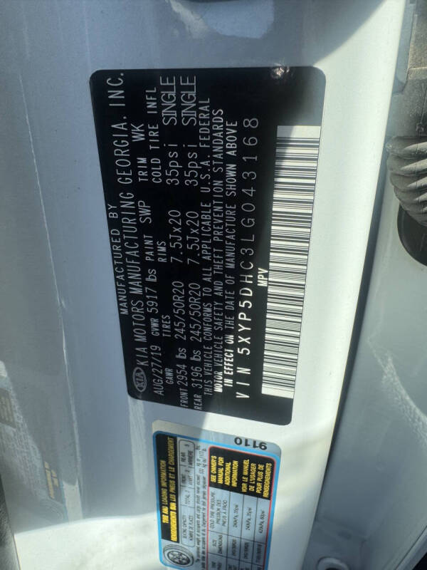 2020 Kia Telluride SX