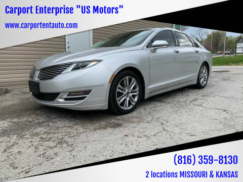 2013 Lincoln MKZ for sale at Carport Enterprise "US Motors" in Kansas City MO