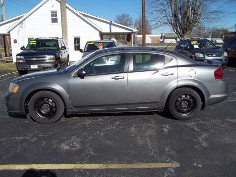 2012 Dodge Avenger for sale at R V Used Cars LLC in Georgetown OH