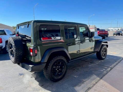 2021 Jeep Wrangler Unlimited for sale at S L G Auto LLC in Dodge City KS