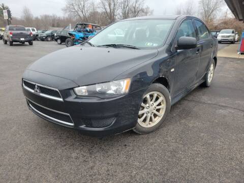 2013 Mitsubishi Lancer for sale at Cruisin' Auto Sales in Madison IN