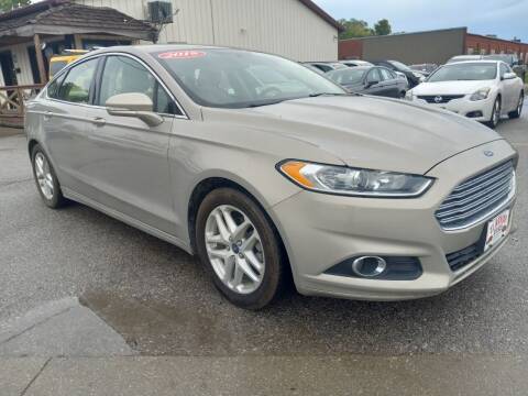 2015 Ford Fusion for sale at El Rancho Auto Sales in Des Moines IA