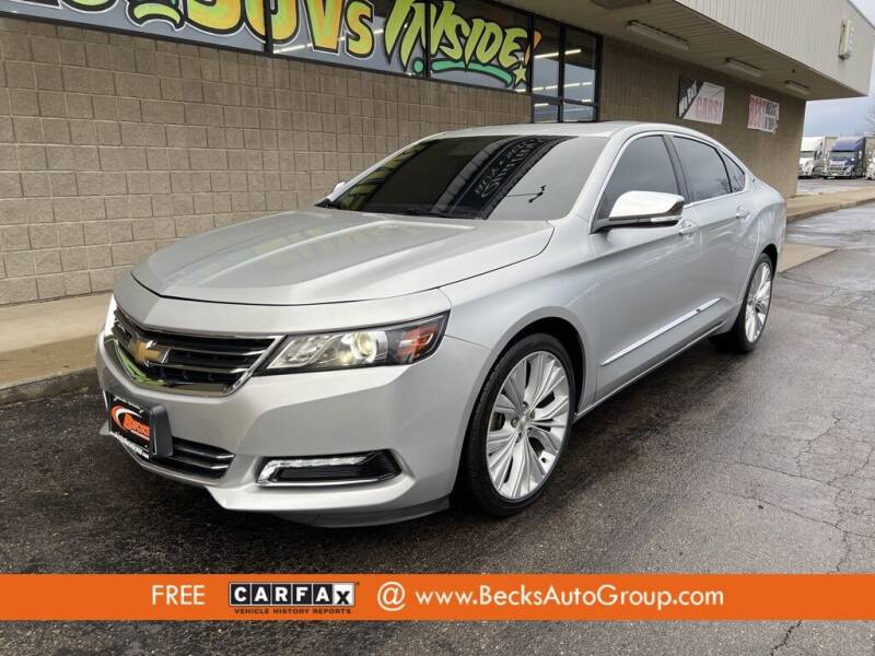 2016 Chevrolet Impala for sale at Becks Auto Group in Mason OH