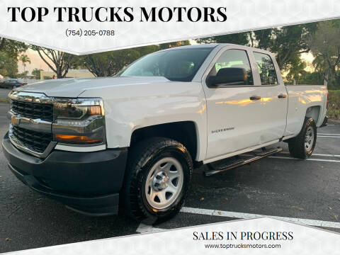 2018 Chevrolet Silverado 1500 for sale at Top Trucks Motors in Pompano Beach FL