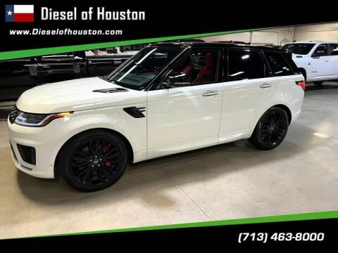 2018 Land Rover Range Rover Sport for sale at Diesel Of Houston in Houston TX
