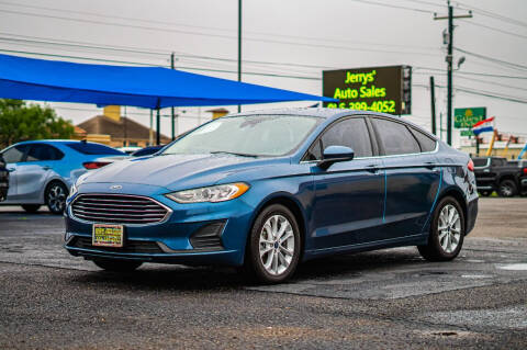 2019 Ford Fusion for sale at Jerrys Auto Sales in San Benito TX