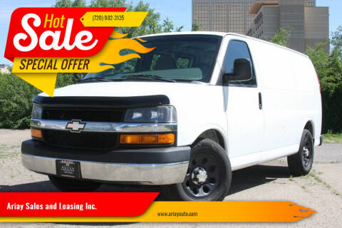 2012 Chevrolet Express Cargo for sale at Ariay Sales and Leasing Inc. - Pre Owned Storage Lot in Denver CO