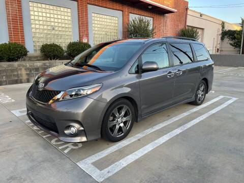 2017 Toyota Sienna for sale at AS LOW PRICE INC. in Van Nuys CA
